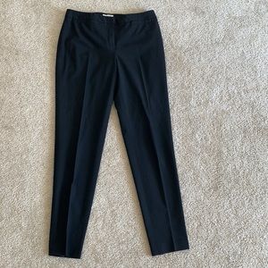 Nordstrom Halogen “Taylor fit” black crop trousers